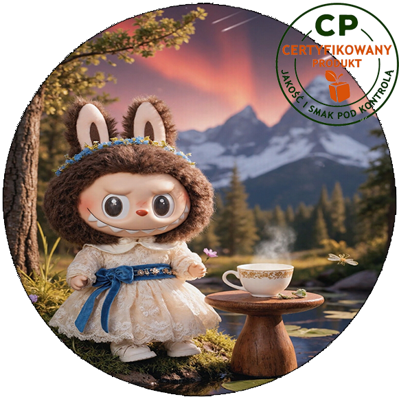 Opłatek waflowy na tort - LABUBU THE MONSTERS