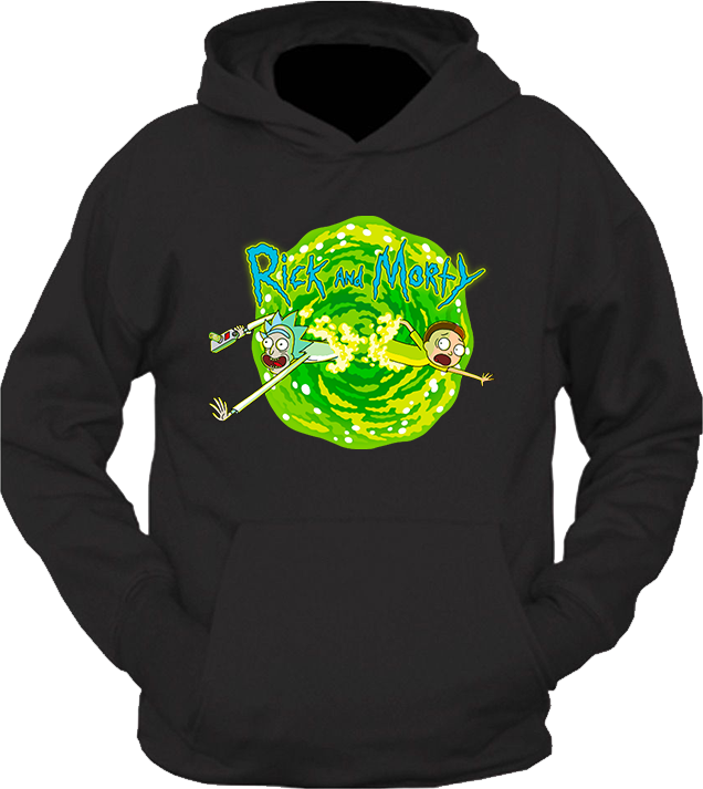 Bluza z kapturem Rick i Morty