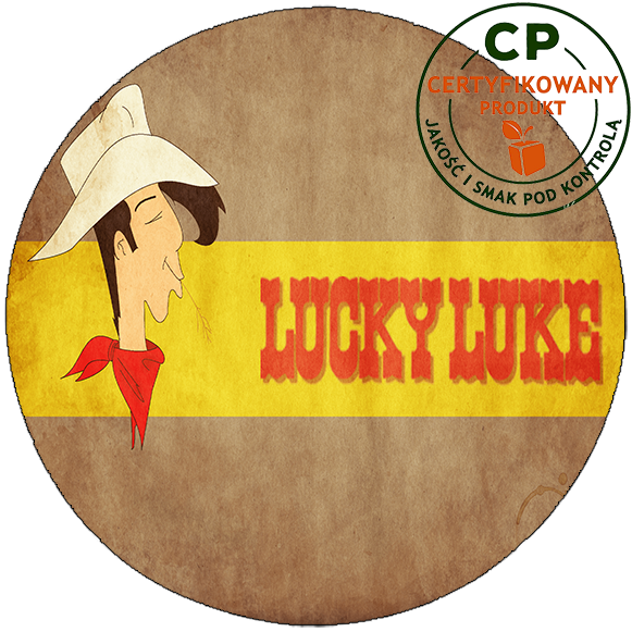 Opłatek na tort Lucky Luke