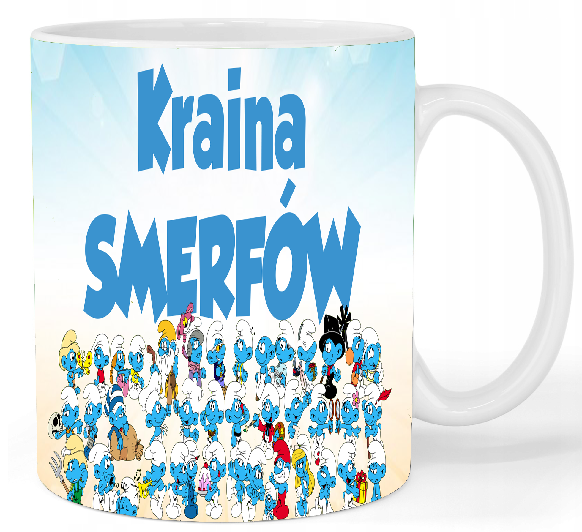 Kubek ceramiczny Smerfy - The Smurfs