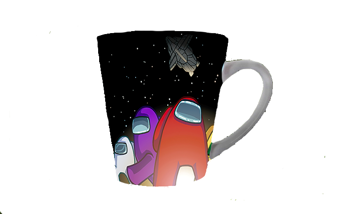 Kubek latte Among Us