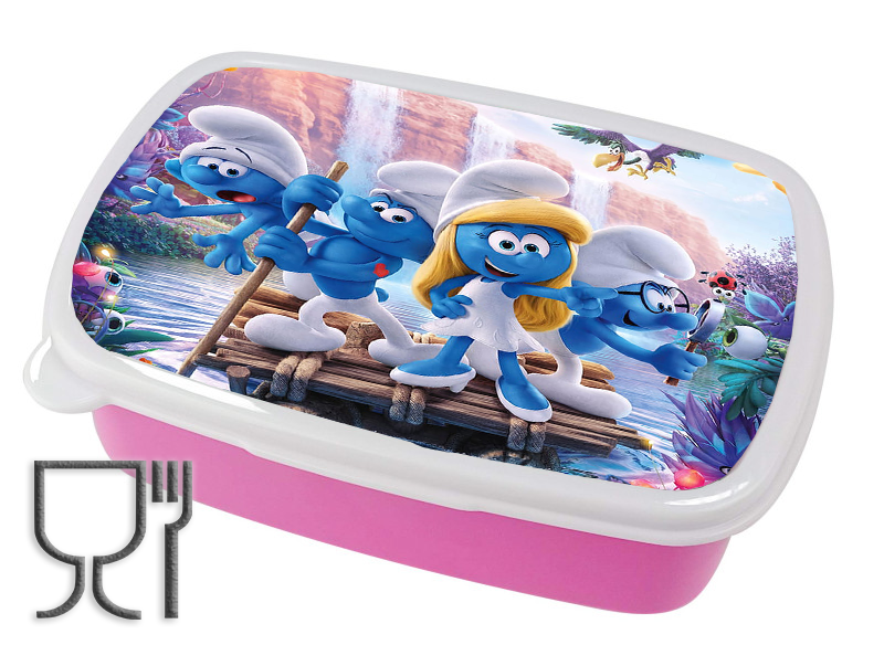Pojemnik śniadaniowy Smerfy - Przygody