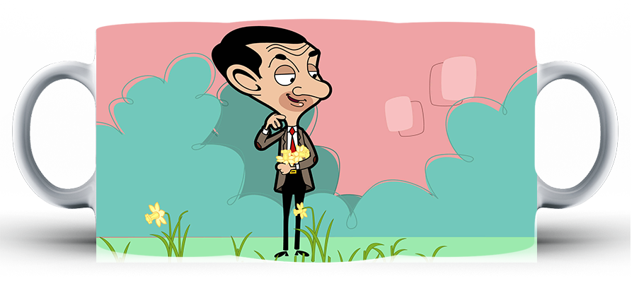 Kubek ceramiczny Jaś Fasola - Mr.Bean