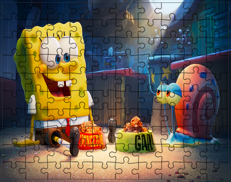 Puzzle Spongebob