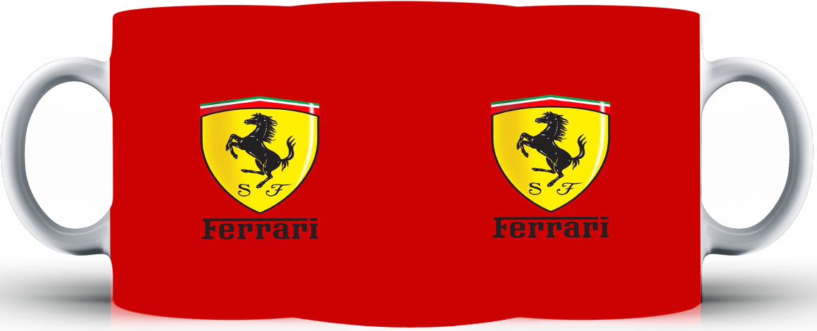 Kubek ceramiczny Ferrari