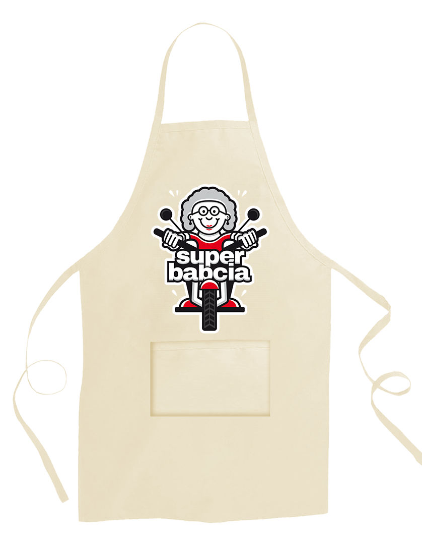 Fartuch Kuchenny Super Babcia
