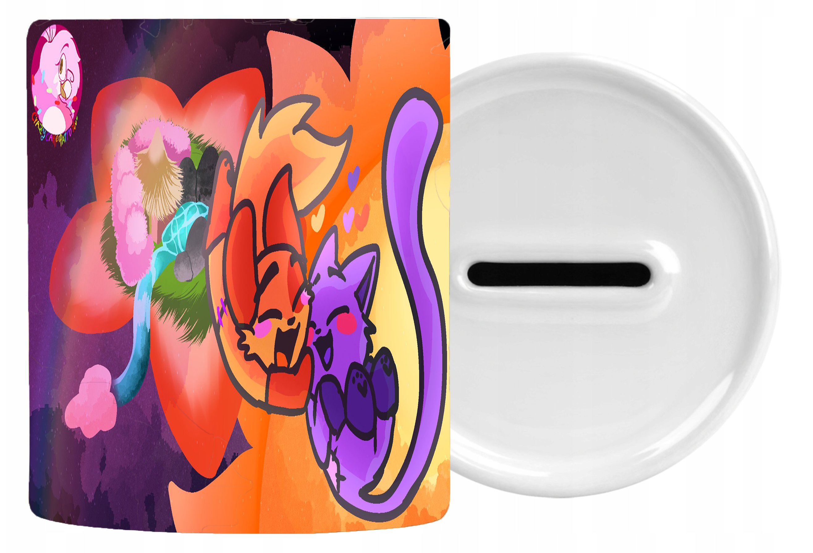 Skarbonka Ceramiczna - Catnap - Smiling Critters