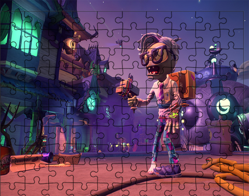 Puzzle Plants vs Zombie