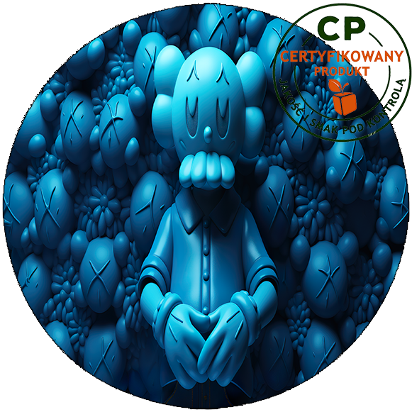 Opłatek na tort KAWS