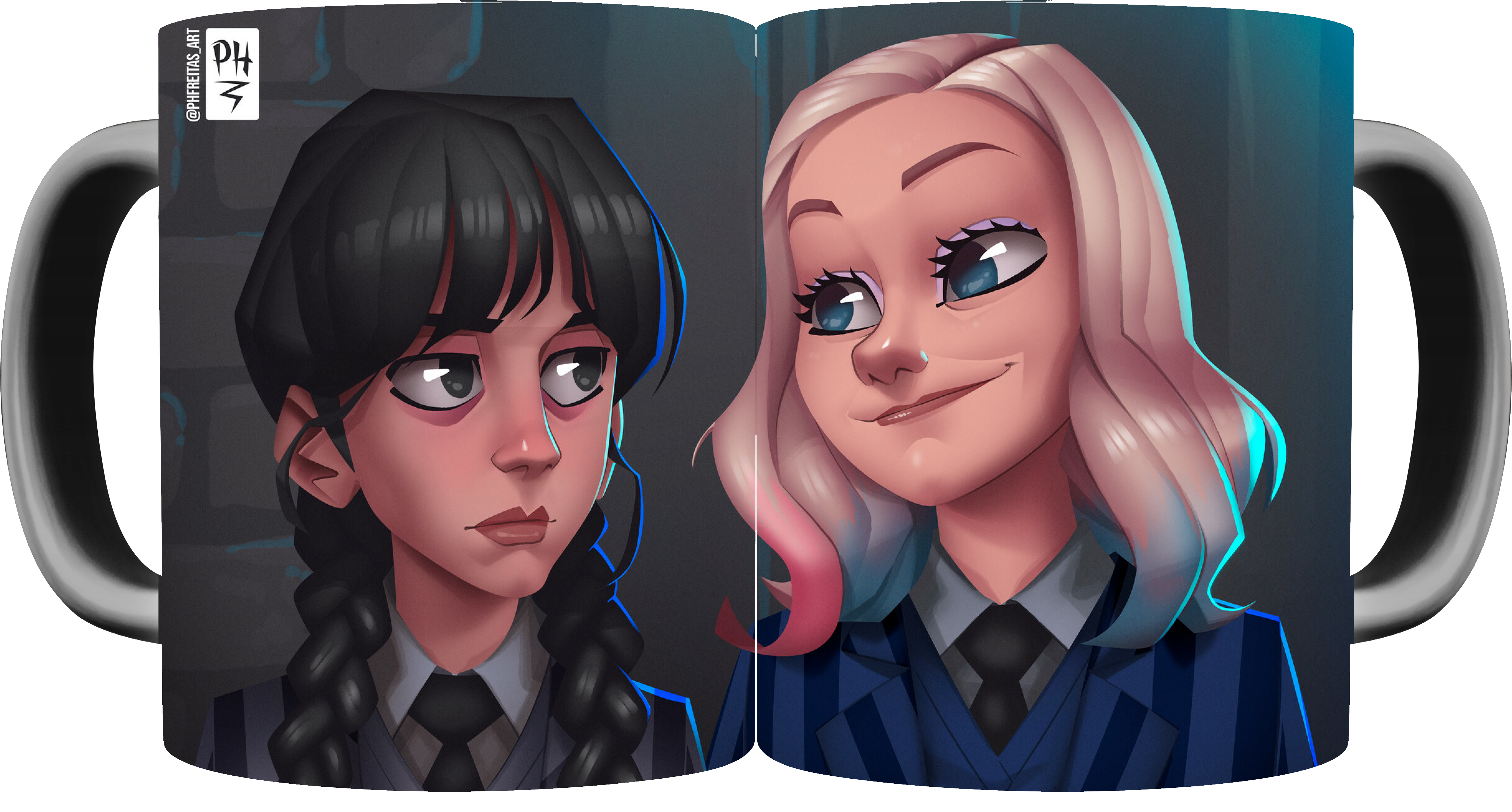 Magiczny Kubek Wednesday Addams