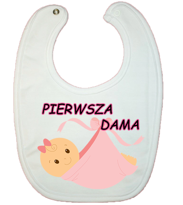 Śliniaczek Bawełniany Pierwsza Dama