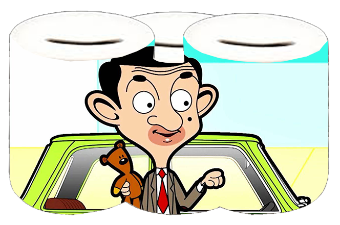 Skarbonka Ceramiczna Jaś Fasola - Mr.Bean