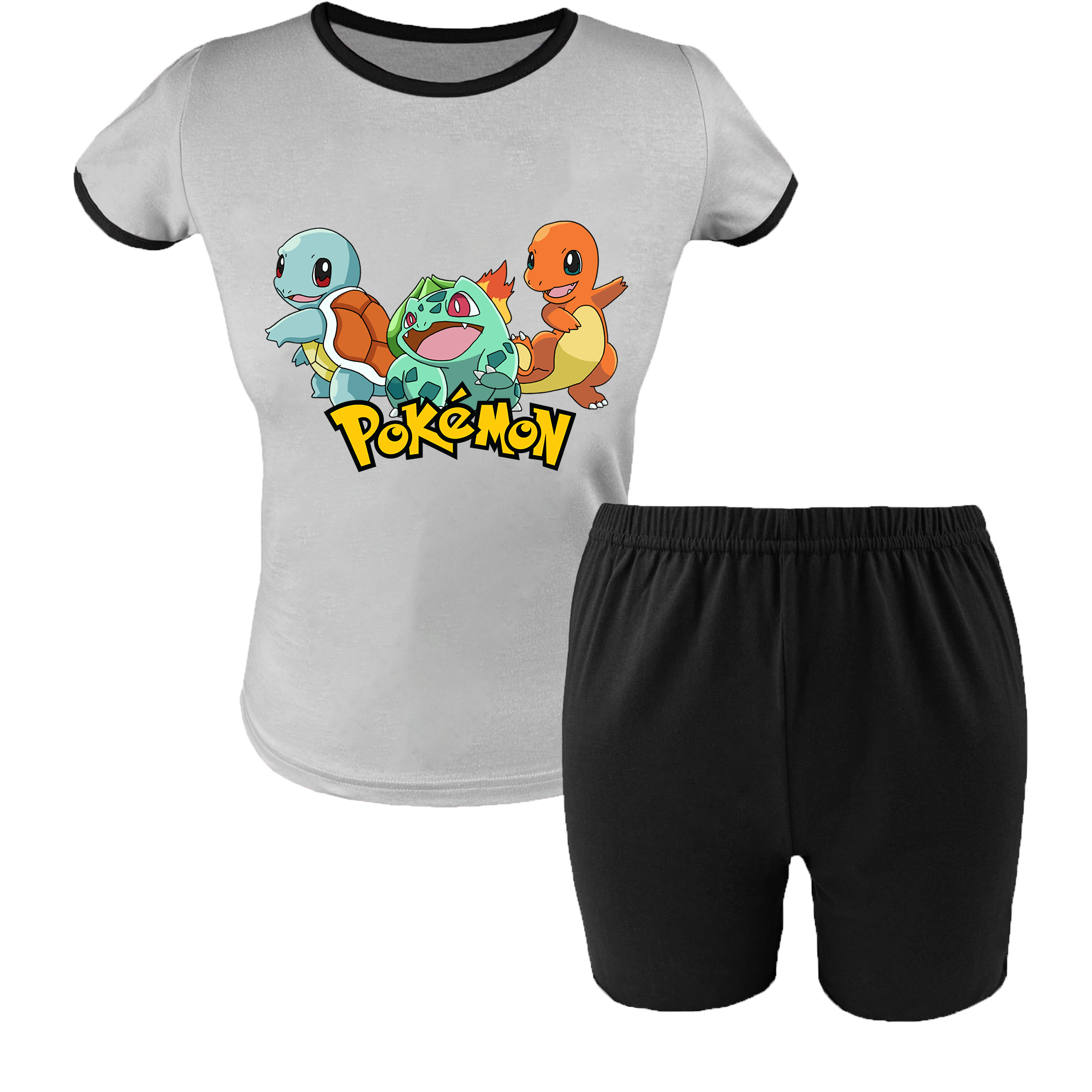 Krótka Piżama dziecięca Pokemon