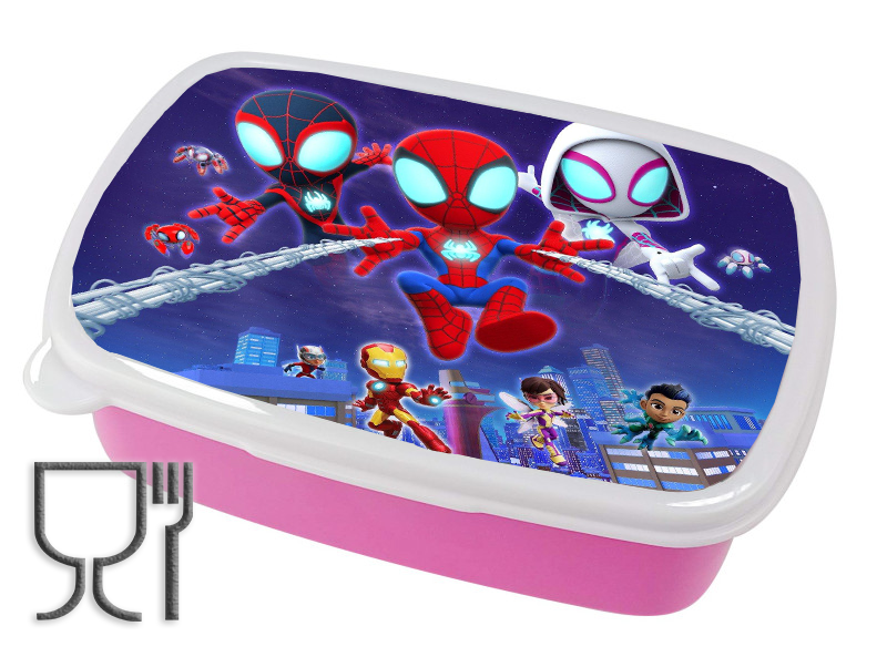 Pojemnik śniadaniowy - Lunchbox - Spidey i przyjaciele