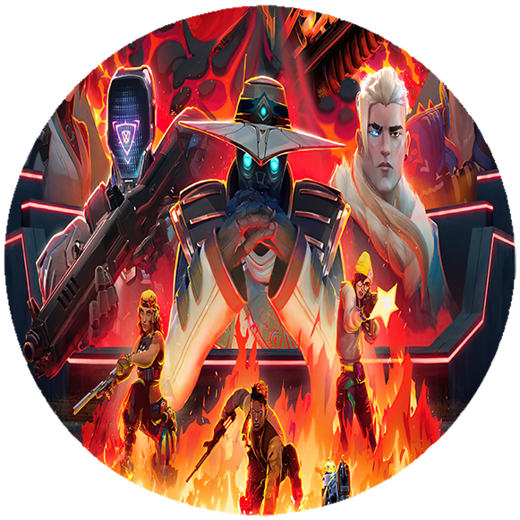 Opłatek na tort Valorant