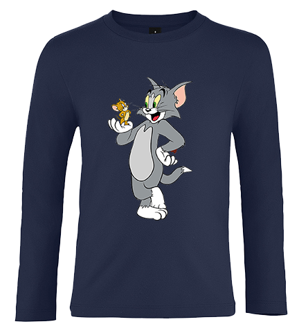 Bluzka Dł.Rękaw Tom i Jerry