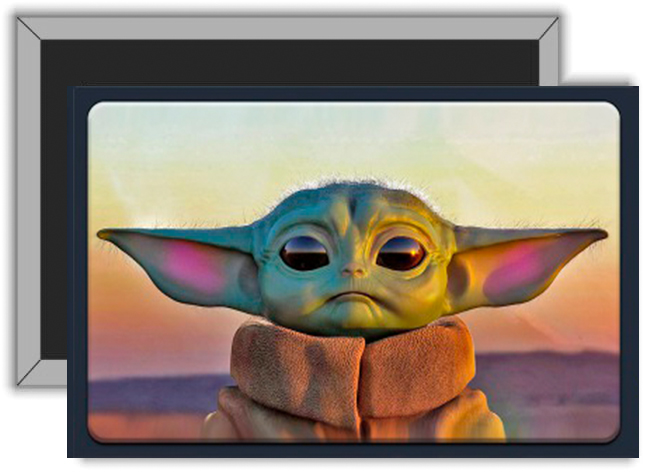Magnes Baby Yoda