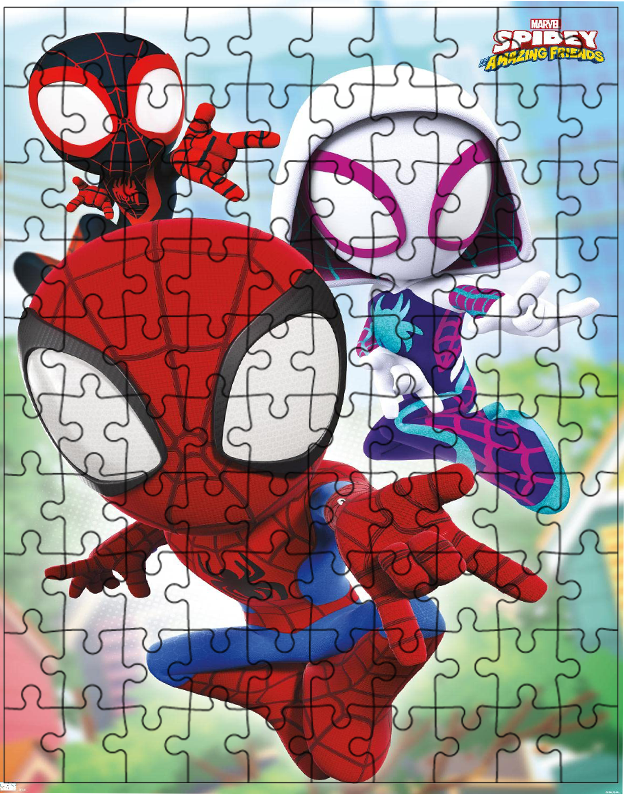 Puzzle Spidey i Przyjaciele