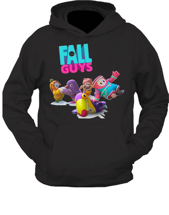 Bluza z kapturem Fall Guys