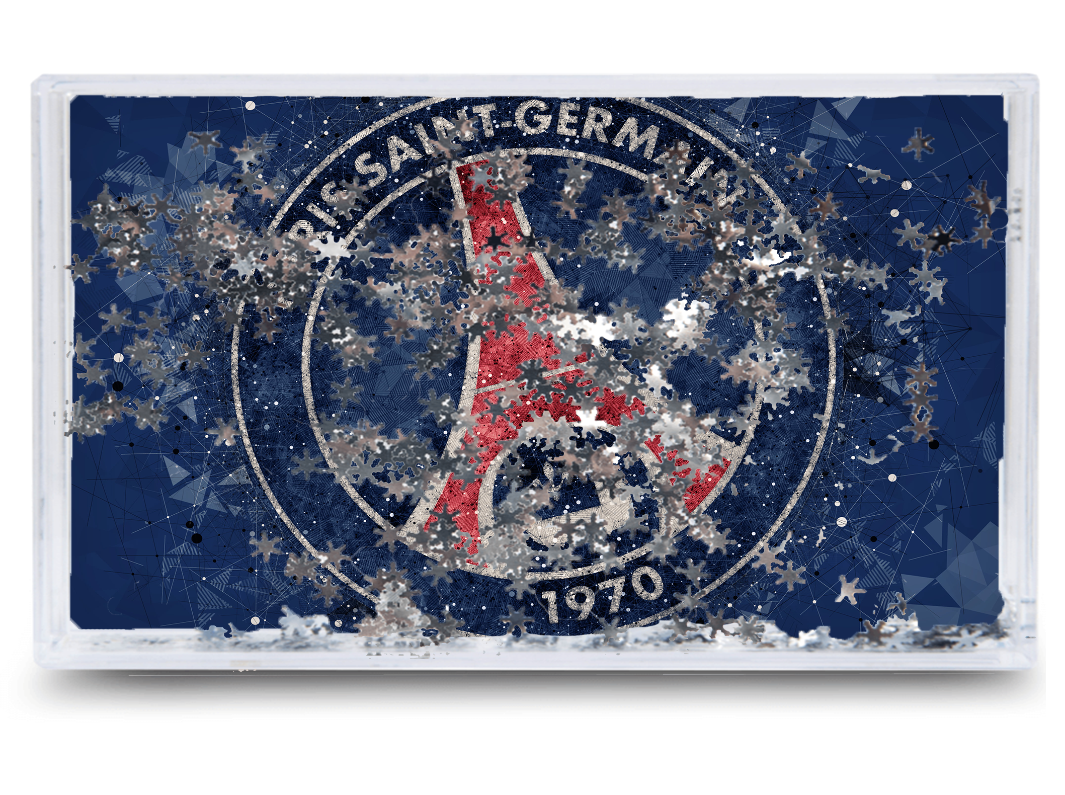 Akwarium - Ramka wodna 3D - Paris Saint Germain