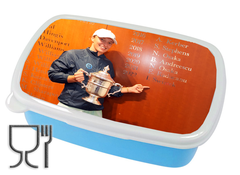 Pojemnik śniadaniowy - Lunchbox - Iga Świątek dla fana/fanki