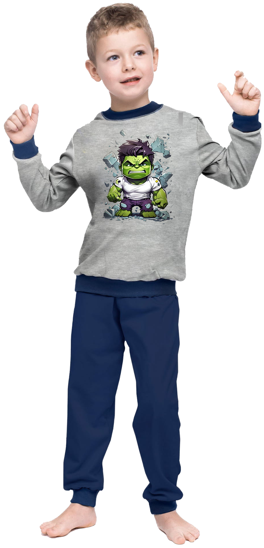 Piżama dziecięca Hulk