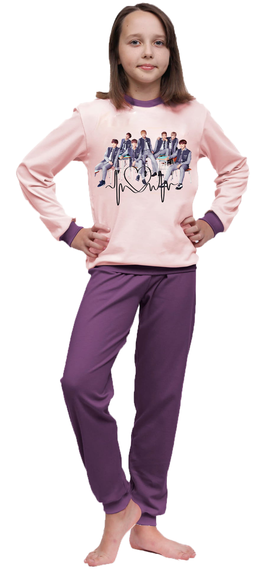 Piżama dziecięca BTS
