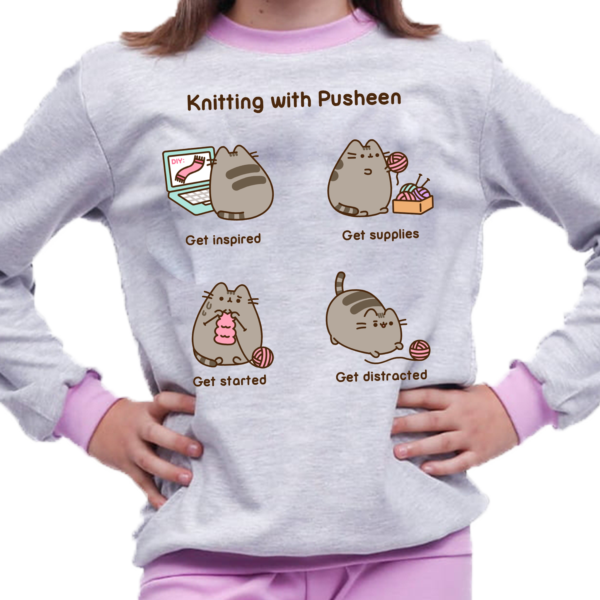 Piżama dziecięca Pusheen