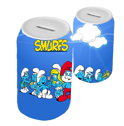 Skarbonka ceramiczna Smerfy