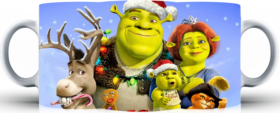 Kubek ceramiczny Shrek