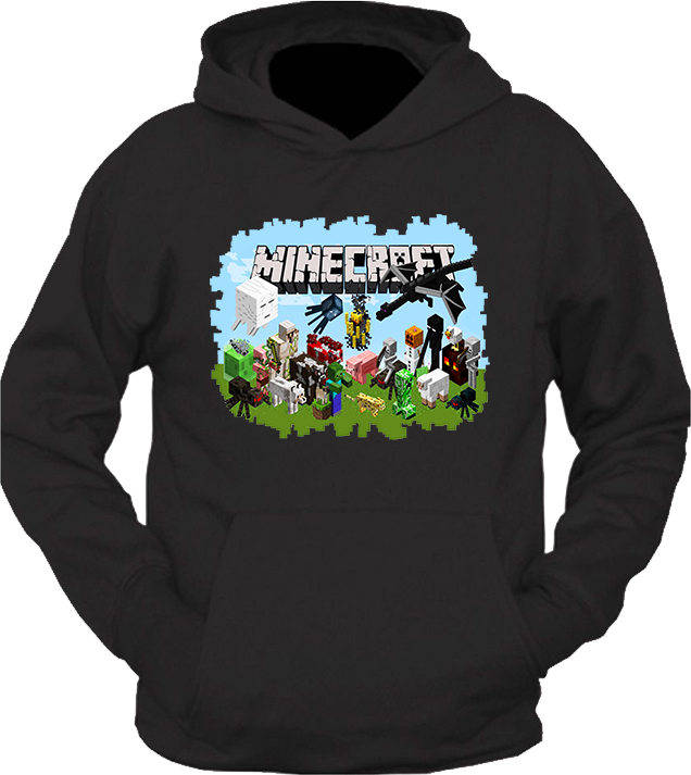 Bluza z kapturem Minecraft