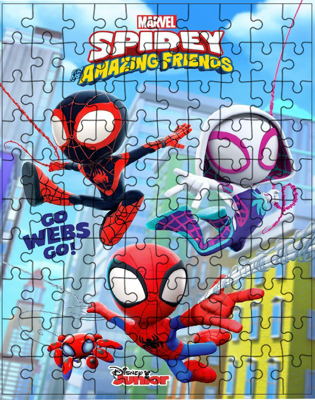 Puzzle Spidey i Przyjaciele