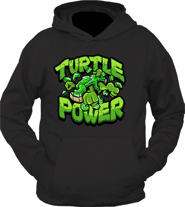 Bluza z kapturem Żółwie Ninja