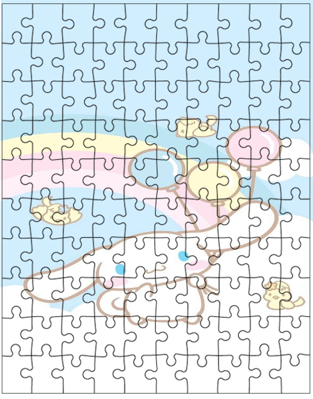 Puzzle tradycyjne Cinnamoroll
