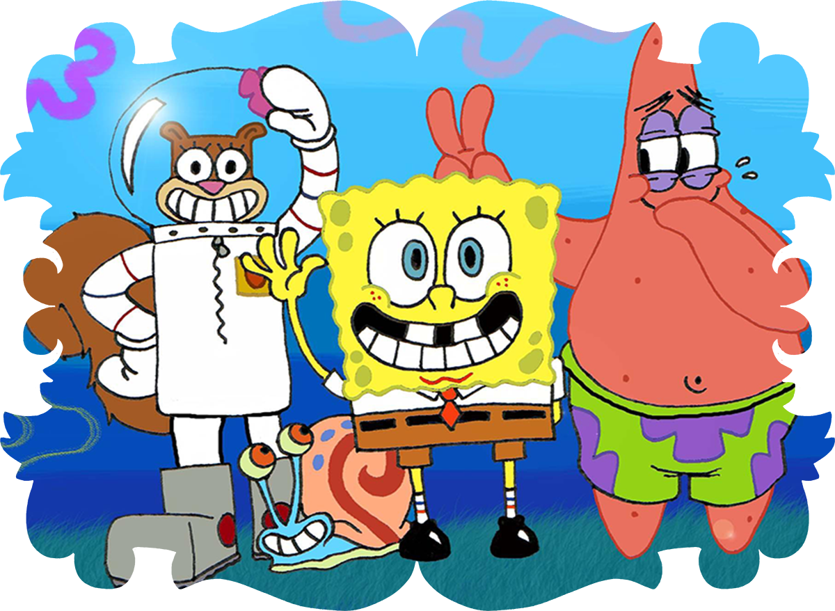 Bidon Junior Spongebob Kanciastoporty