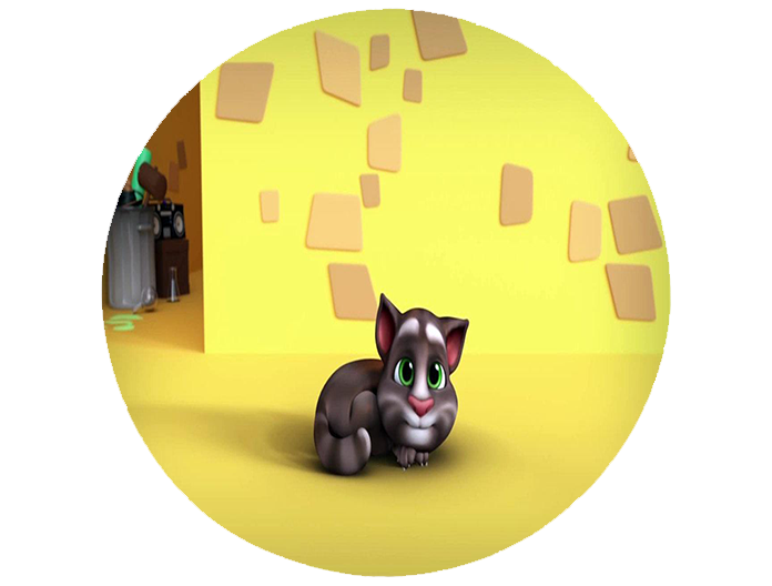 Opłatek na tort Gadający Kot