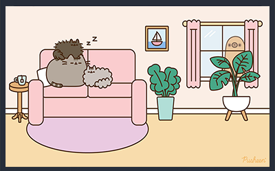 Magnes na lodówkę Pusheen