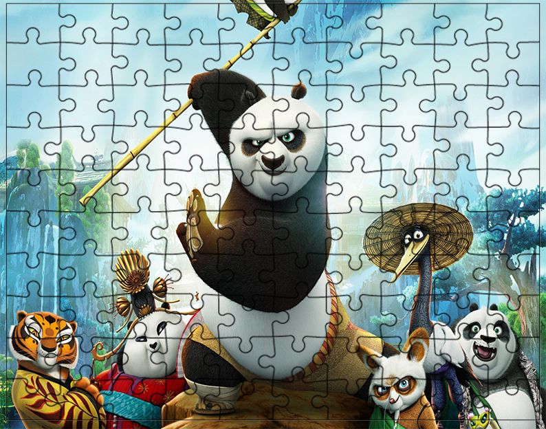Puzzle Kung Fu Panda