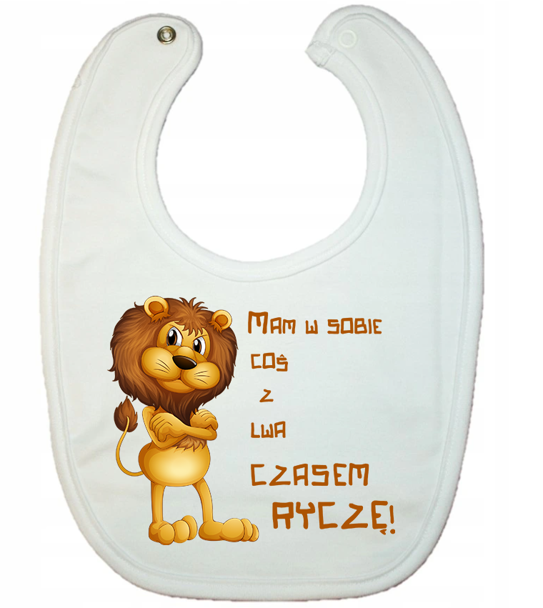 Śliniaczek Bawełniany Jak Lew