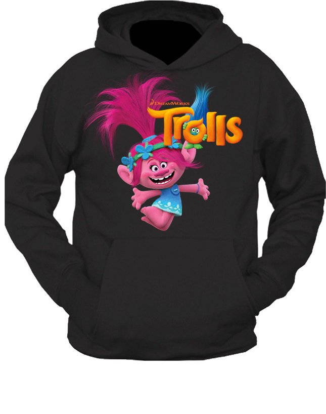 Bluza z kapturem Trolls Trolle