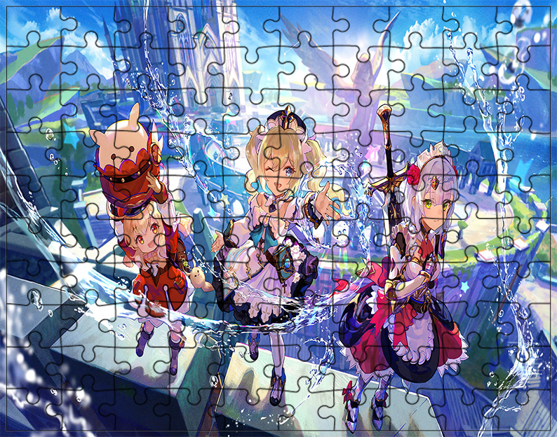 Puzzle Genshin Impact