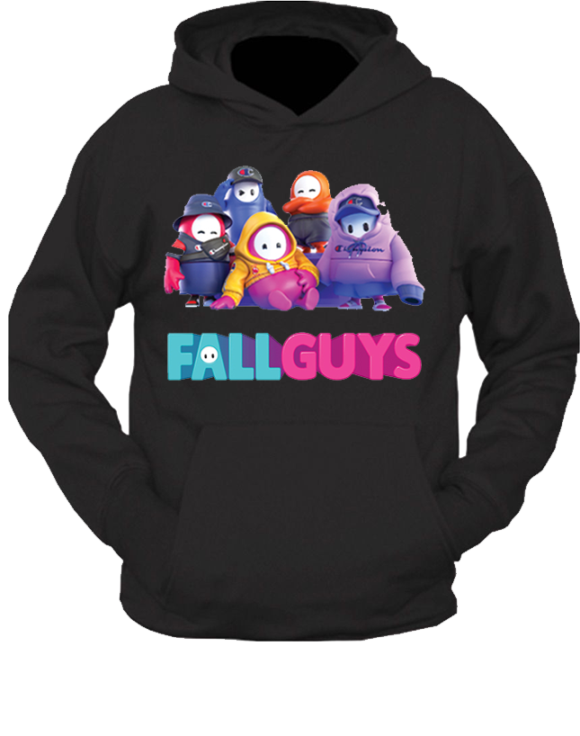 Bluza z kapturem Fall Guys