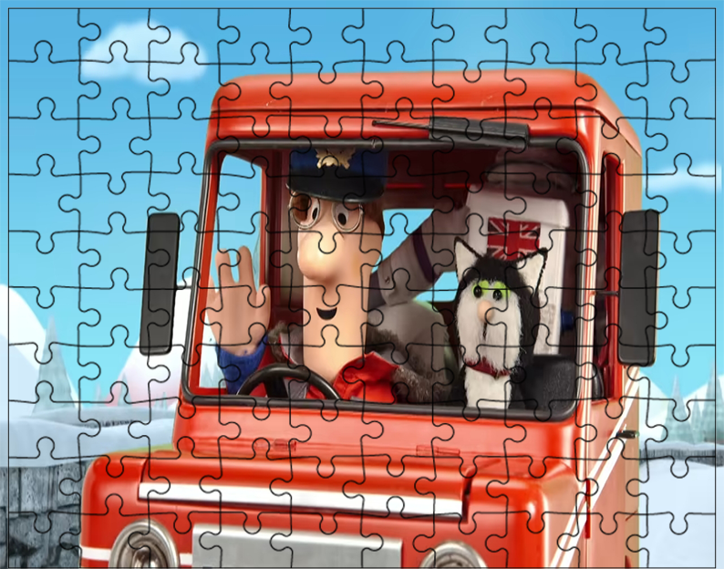 Puzzle Listonosz Pat
