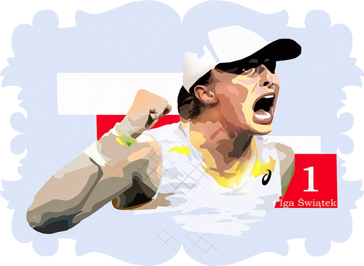 Bidon Junior - Iga Świątek - dla fana