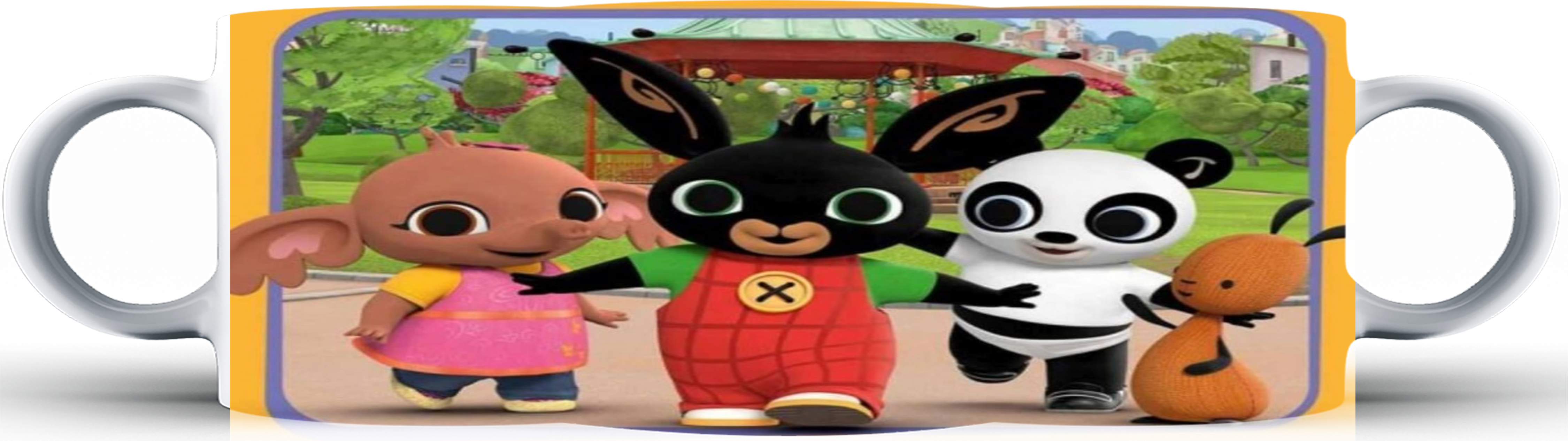 Kubek ceramiczny Królik Bing