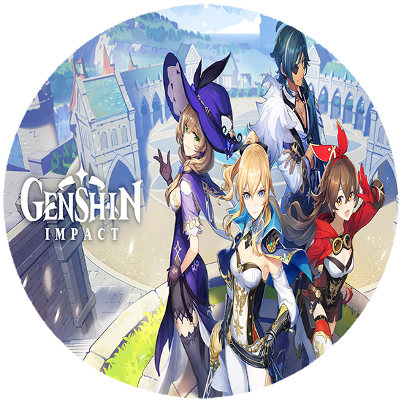 Podkładka pod myszkę Genshin Impact