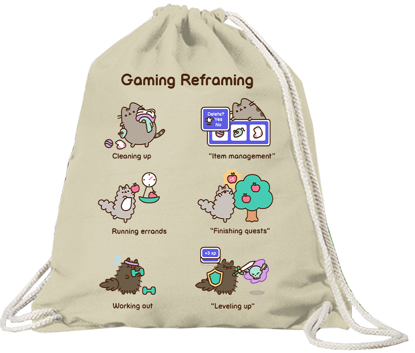 Worek Sportowy Pusheen Kot