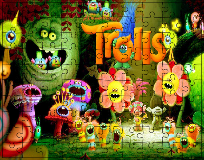 Puzzle Trolls Trolle