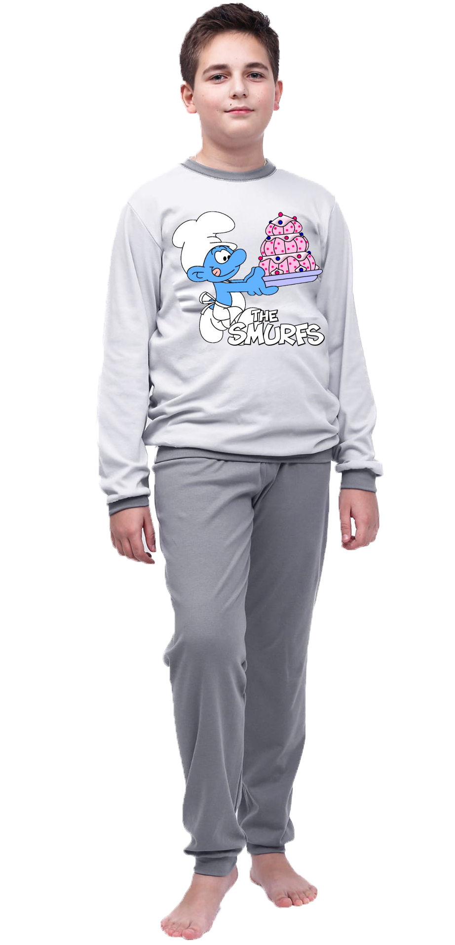 Piżama dziecięca Smerfy