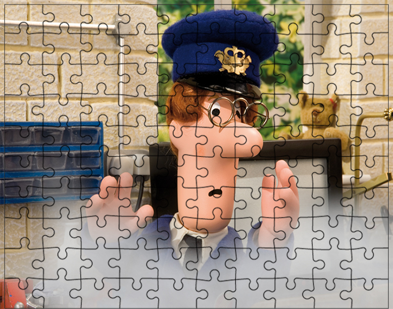 Puzzle Listonosz Pat